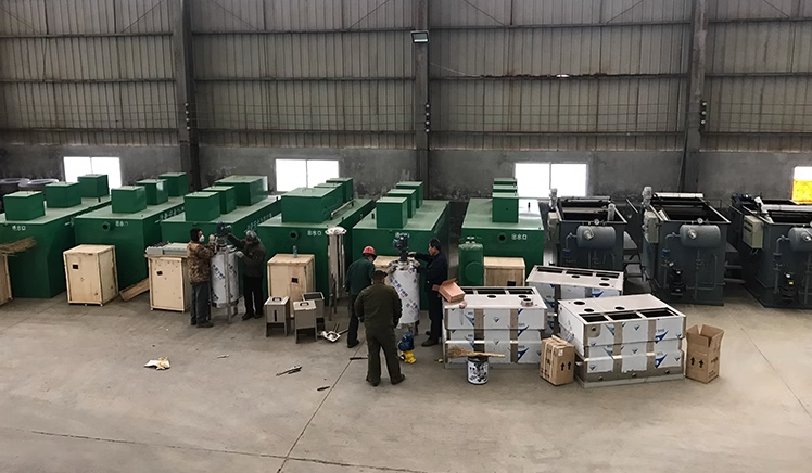 荷塘一体化污水处理设备